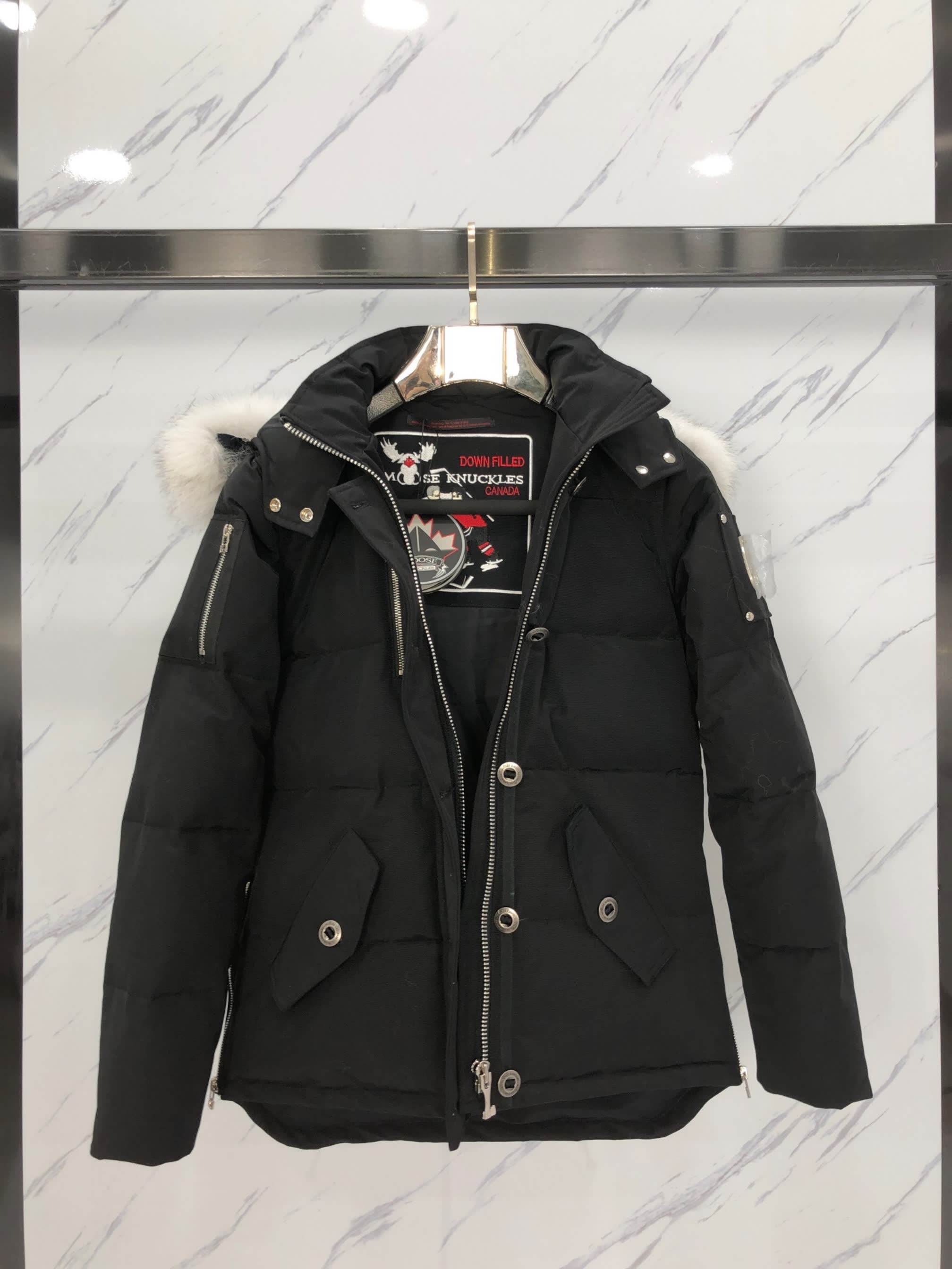 Moose Knuckles Hooded Puffer Jacket Moose Knuckles Hooded Puffer Jacket